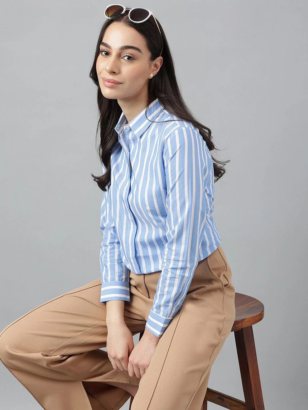 Hancock Relaxed Candy Striped Formal Shirt - Image 6