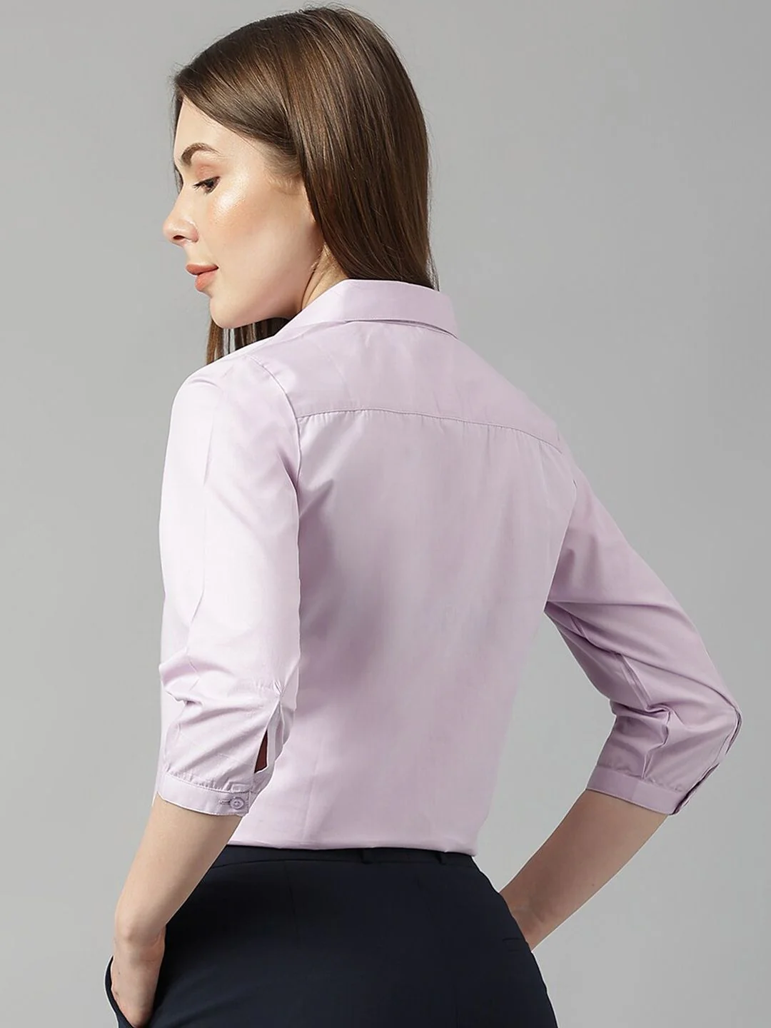Hancock Sharp Slim Fit Pure Cotton Formal Shirt - Image 4