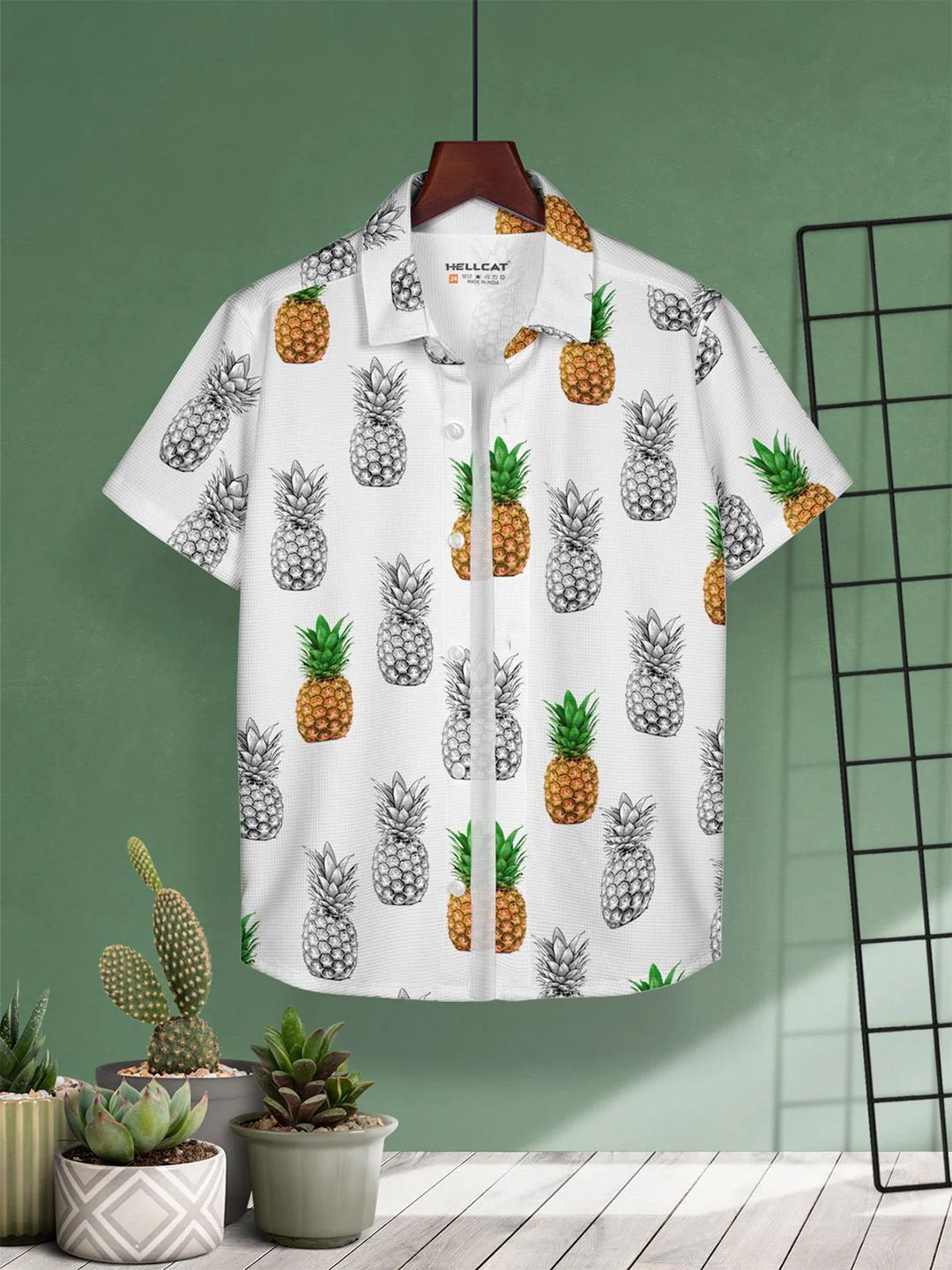 HELLCAT Boys Cotton Floral Opaque Printed Casual Shirt Pack of 2 - Image 3