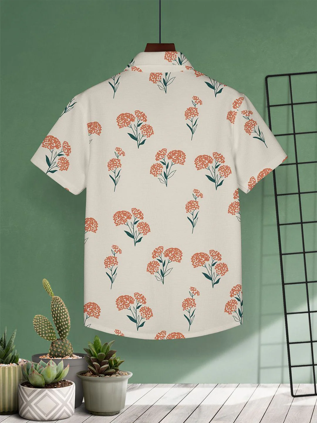 HELLCAT Boys Floral Opaque Printed Casual Shirt - Image 4
