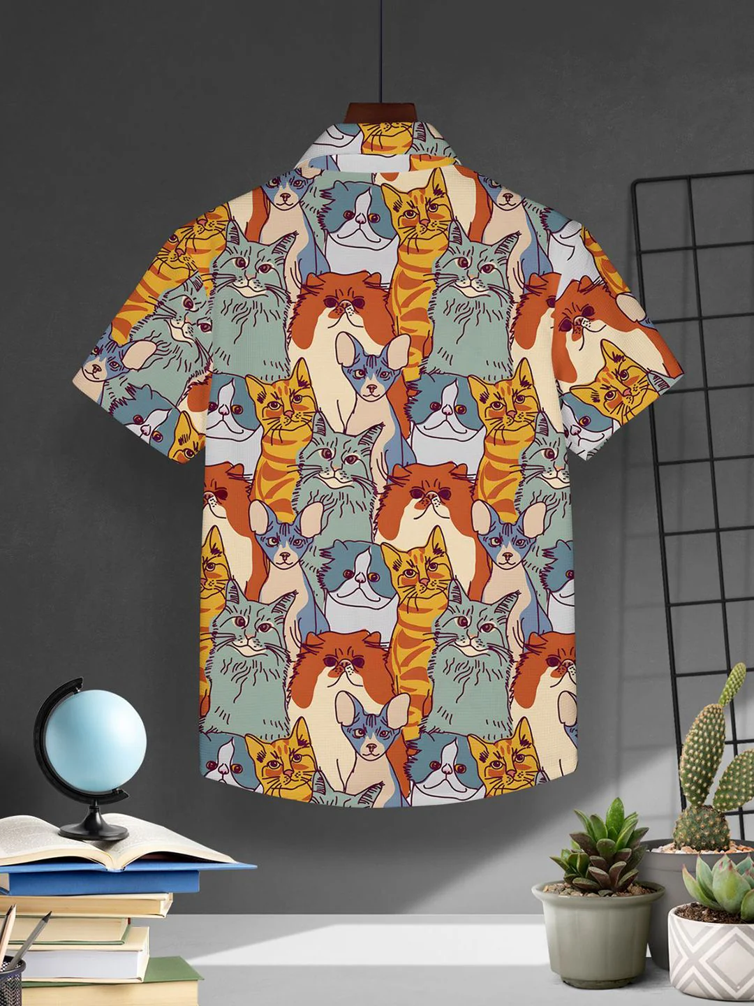 HELLCAT Boys Floral Opaque Printed Casual Shirt - Image 5
