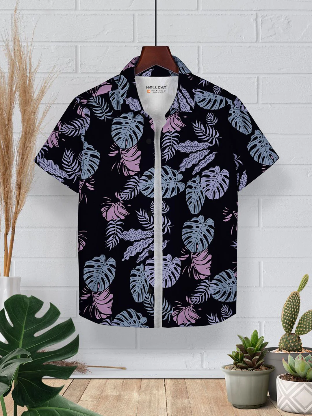 HELLCAT Boys Pack of 2 Cotton Conversational Opaque Printed Casual Shirt - Image 2