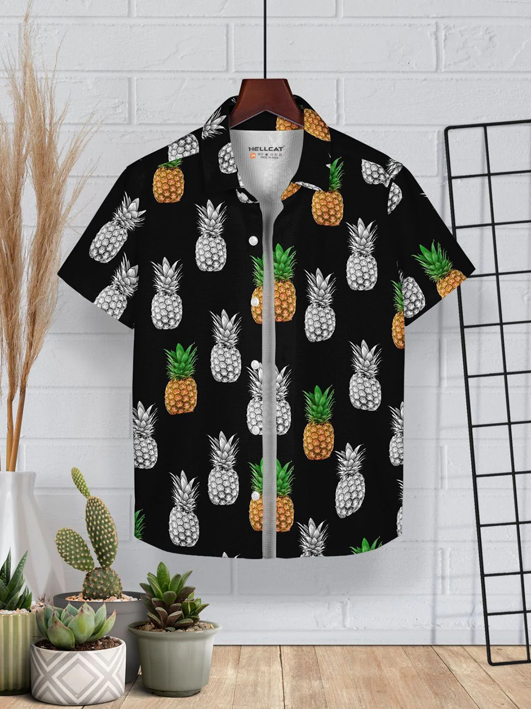 HELLCAT Boys Pack of 2 Cotton Conversational Opaque Printed Casual Shirt - Image 2