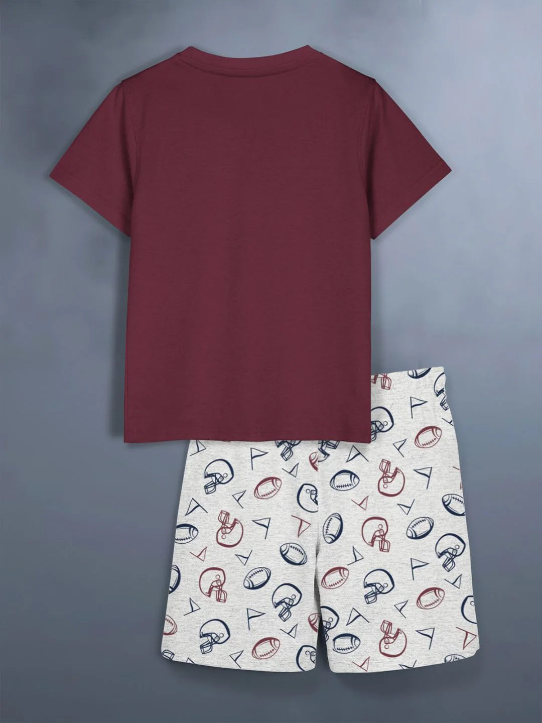 HELLCAT Boys Pack Of 2 Printed T-shirt with Shorts - Image 5