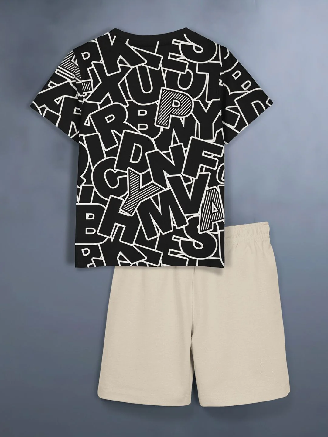 HELLCAT Boys Pack Of 2 Printed T-shirt with Shorts - Image 4
