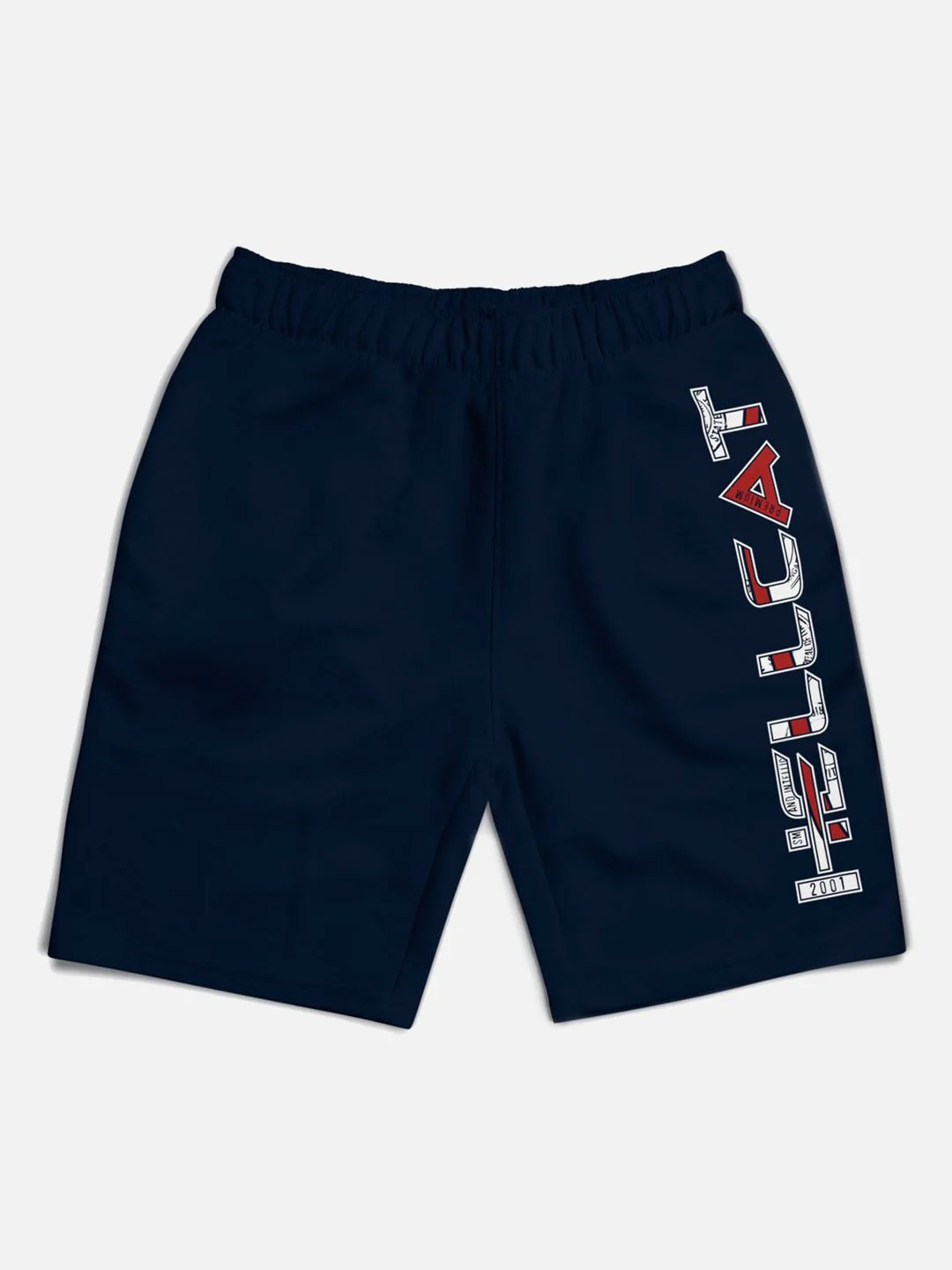 HELLCAT Boys Pack Of 5 Typography Printed Cotton Shorts - Image 4