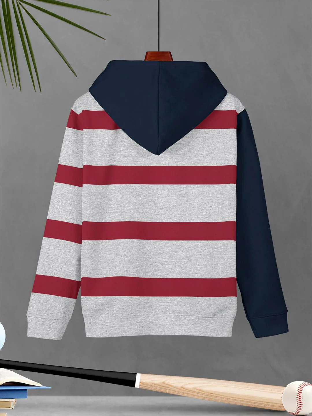 HELLCAT Boys Striped T-Shirt And Joggers - Image 3