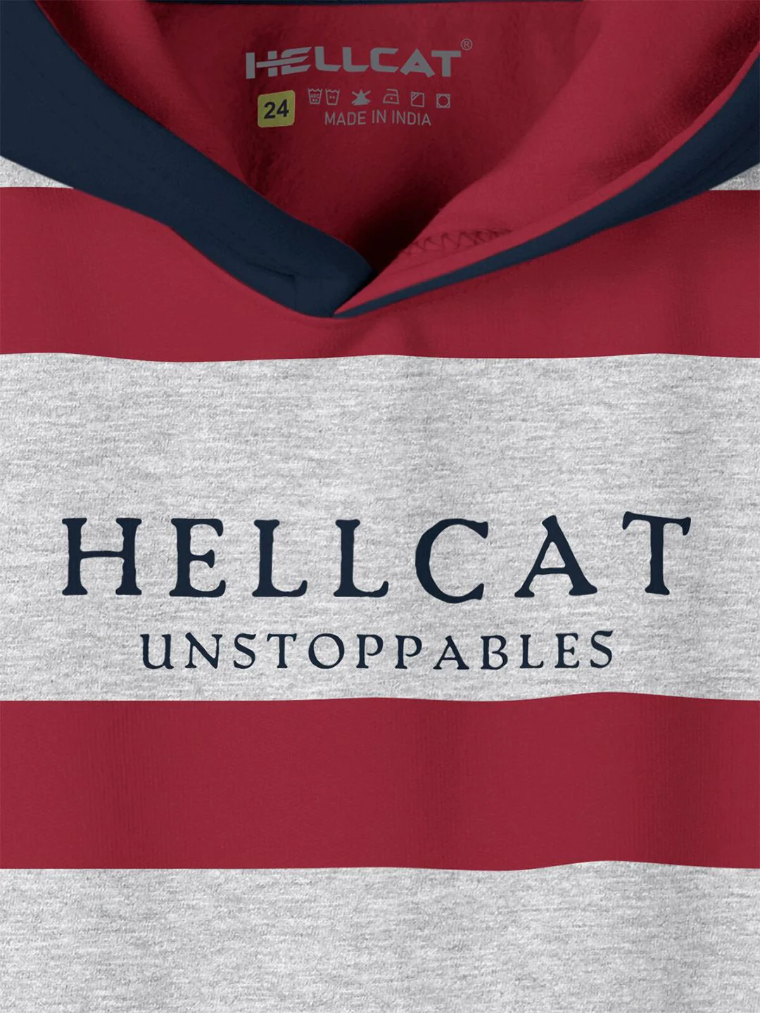 HELLCAT Boys Striped T-Shirt And Joggers - Image 4