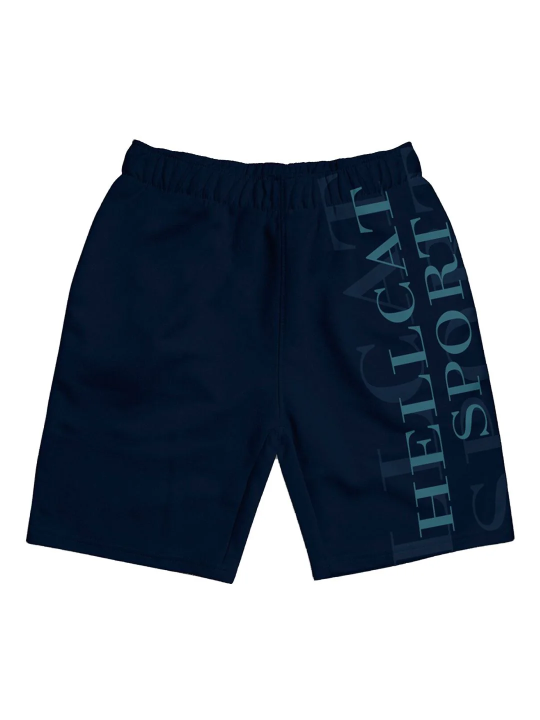 HELLCAT Girls Pack Of 5 Typography Printed Cotton Shorts - Image 3