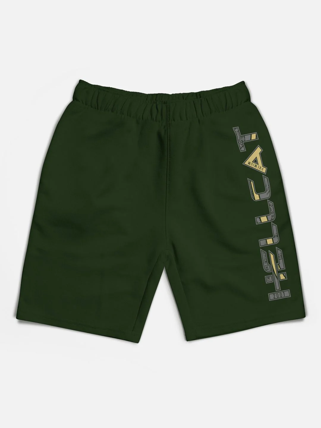 HELLCAT Pack of 5 Boys Trendy Printed Mid Rise Cotton Shorts - Image 2