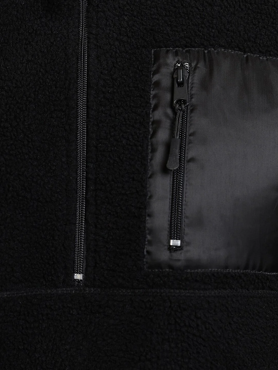 HIGHLANDER Black Mock Collar Pullover Sweatshirt - Image 7