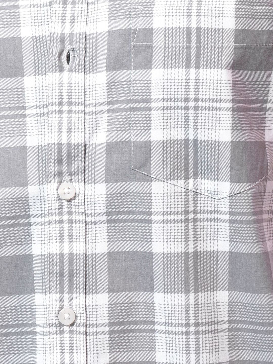 HIGHLANDER Checked Slim Fit Shirt - Image 7