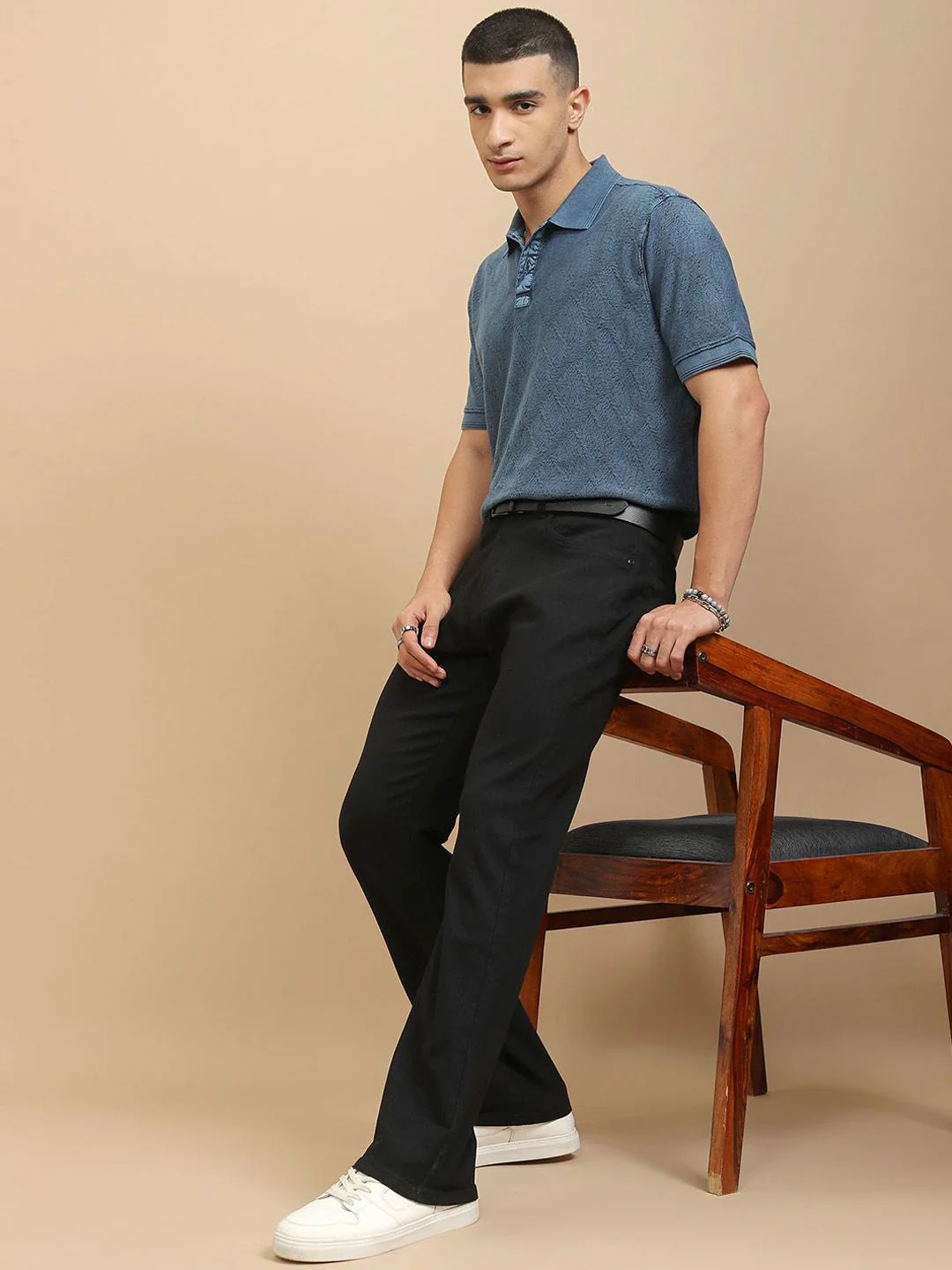 HIGHLANDER Men Bootcut Jeans - Image 4