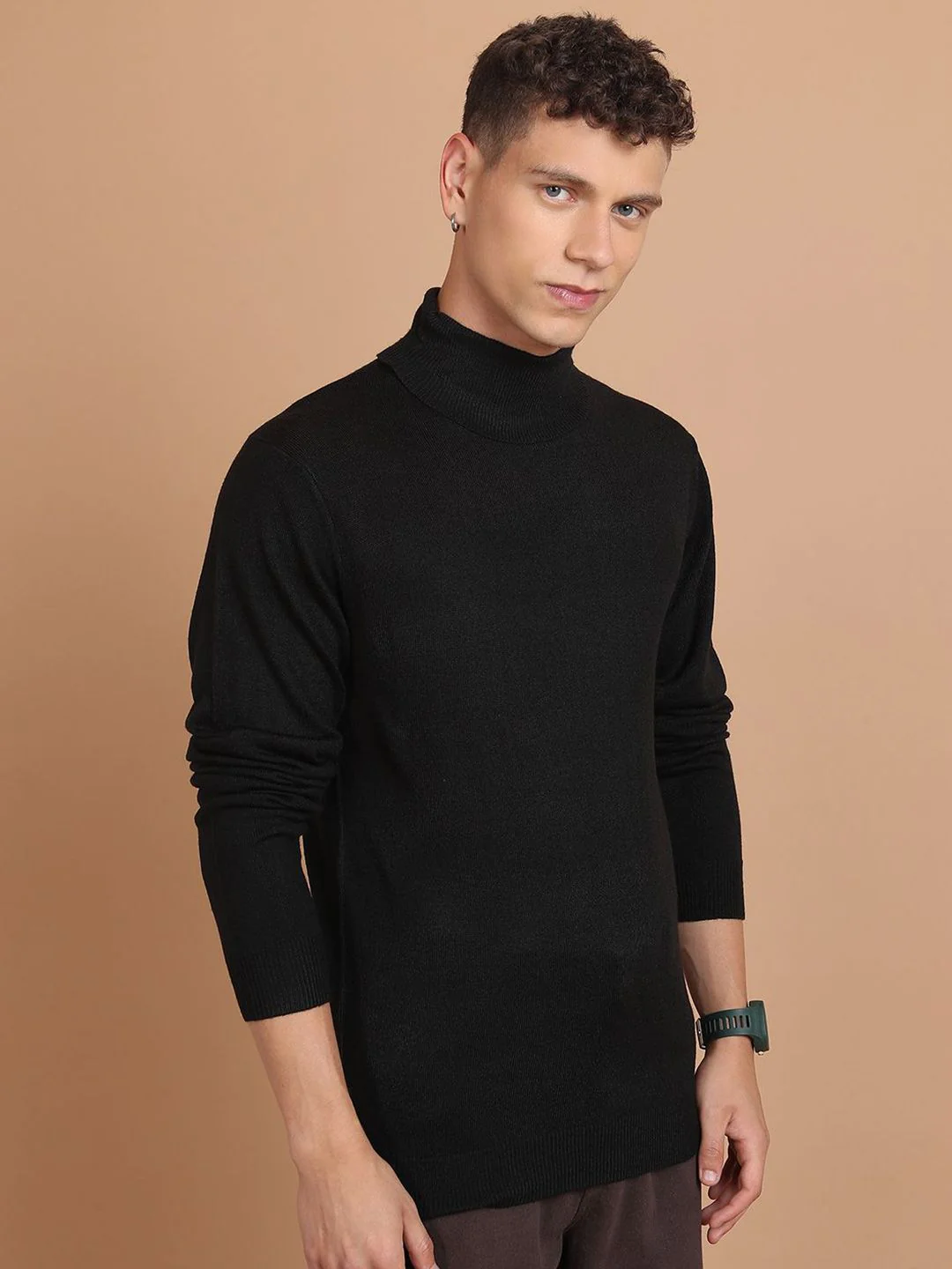 HIGHLANDER Men Cable Knit Pullover - Image 3