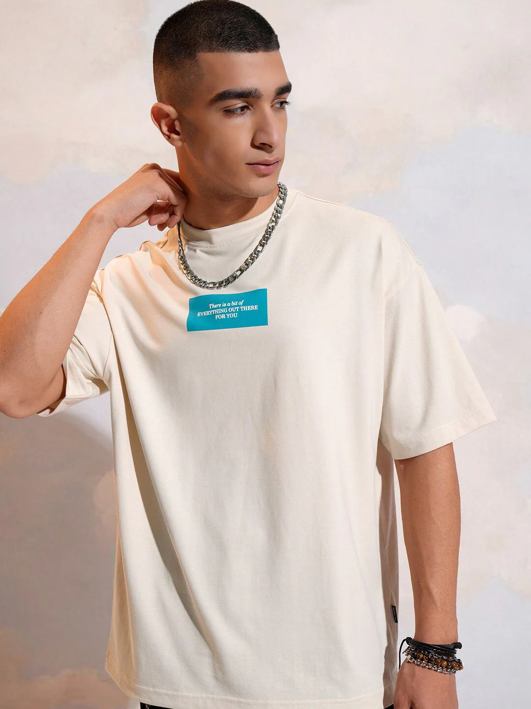 HIGHLANDER Men collorblocked Printed T-shirt - Image 3