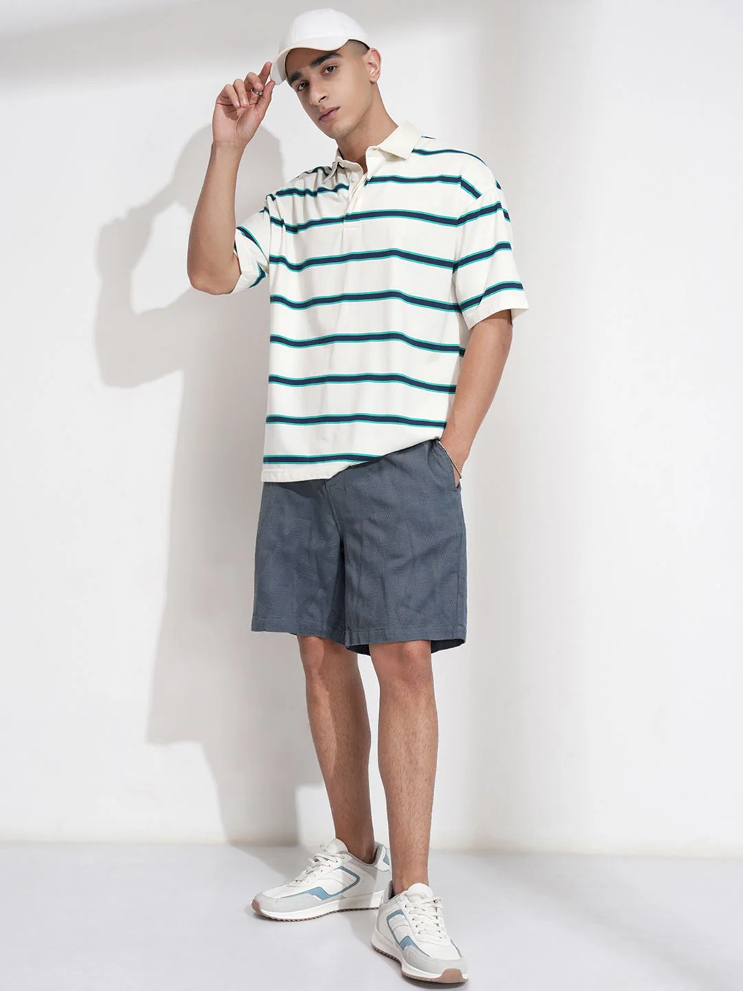 HIGHLANDER Men Cotton Relaxed Fit Shorts - Image 5