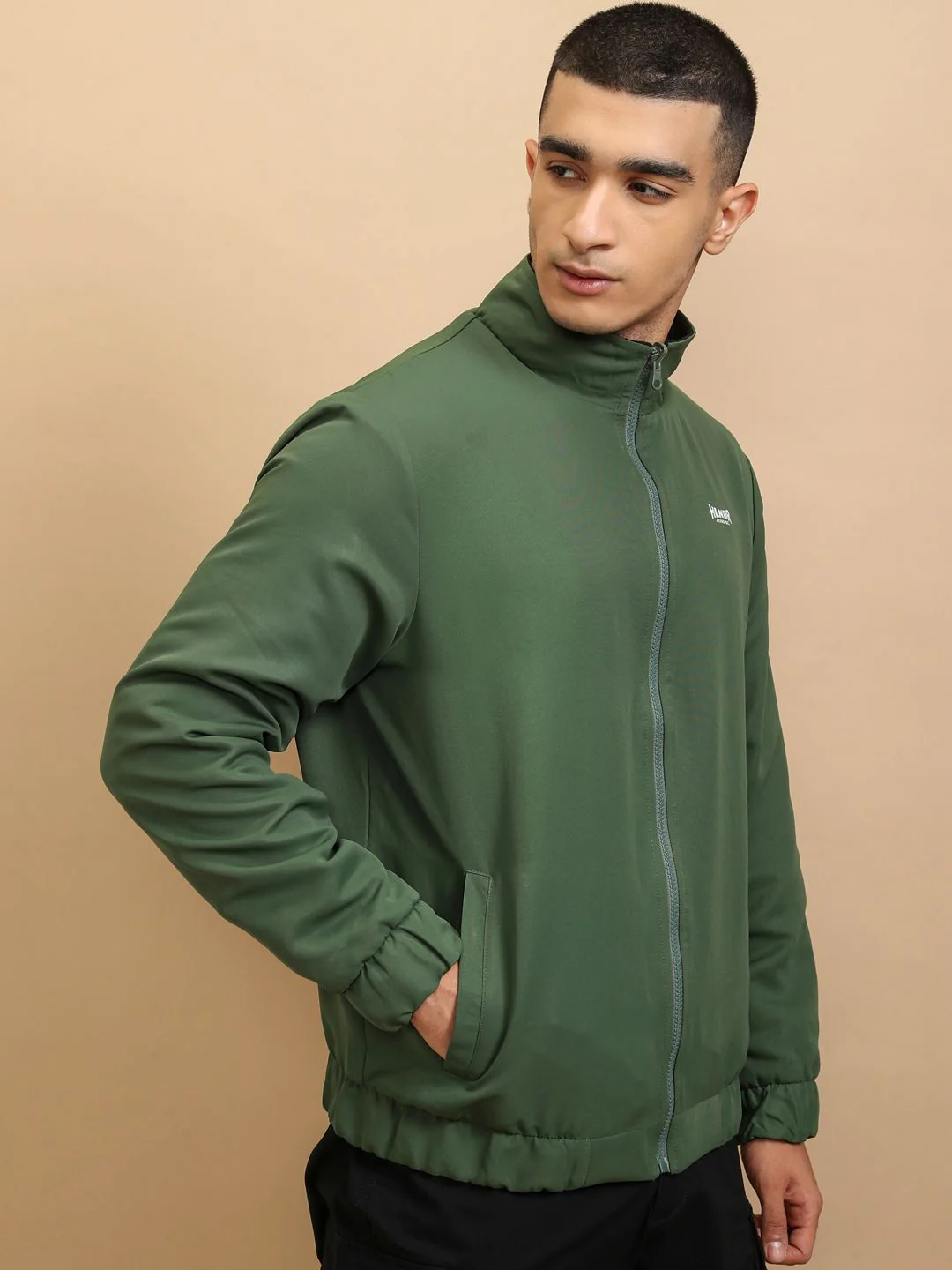 HIGHLANDER Men Crop Outdoor Sporty Jacket - Image 3