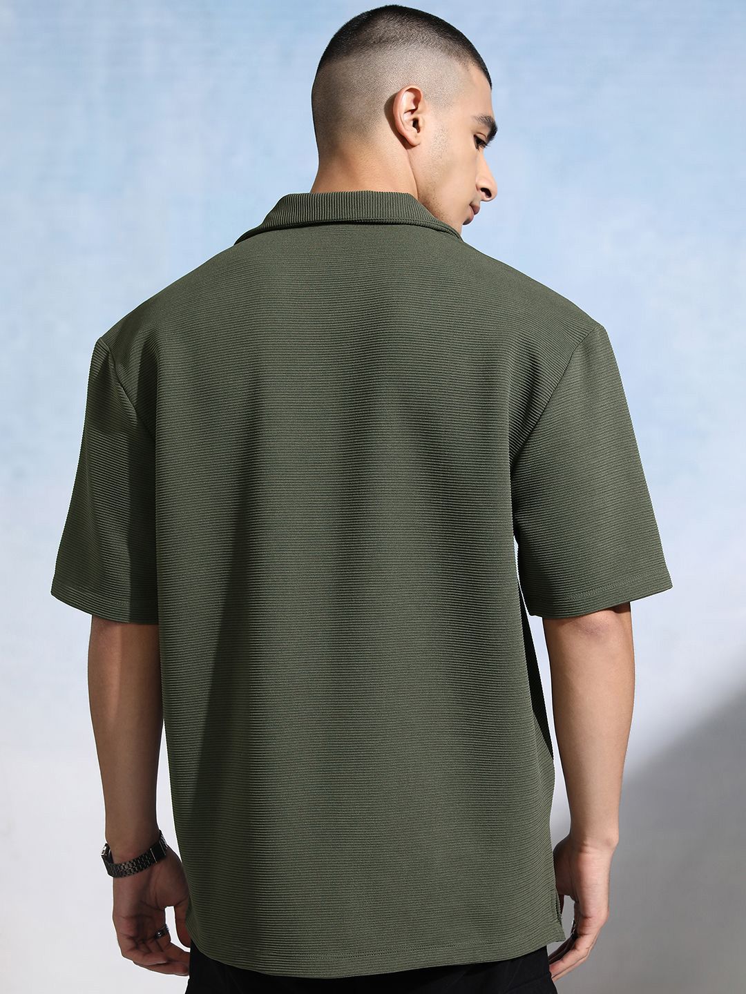 HIGHLANDER Men Opaque Casual Shirt - Image 6