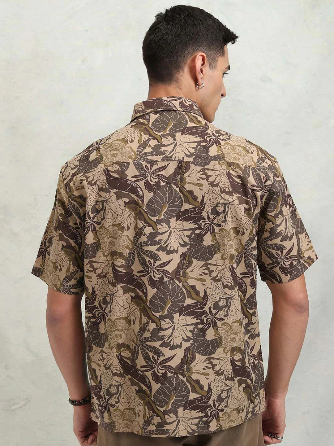 HIGHLANDER Men Printed Oversized Shirt - Image 6