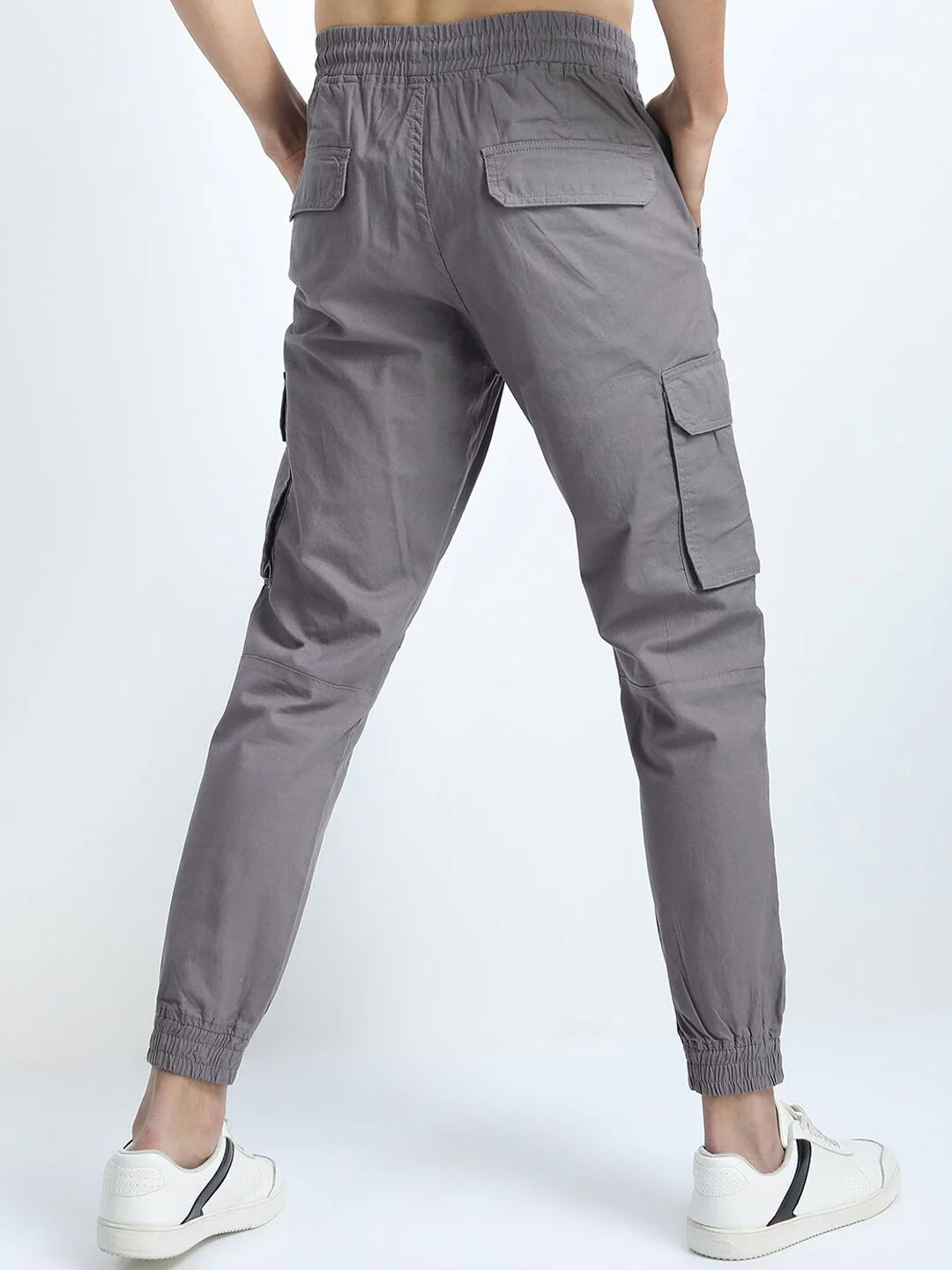 HIGHLANDER Men Regular Fit Cotton Joggers - Image 3