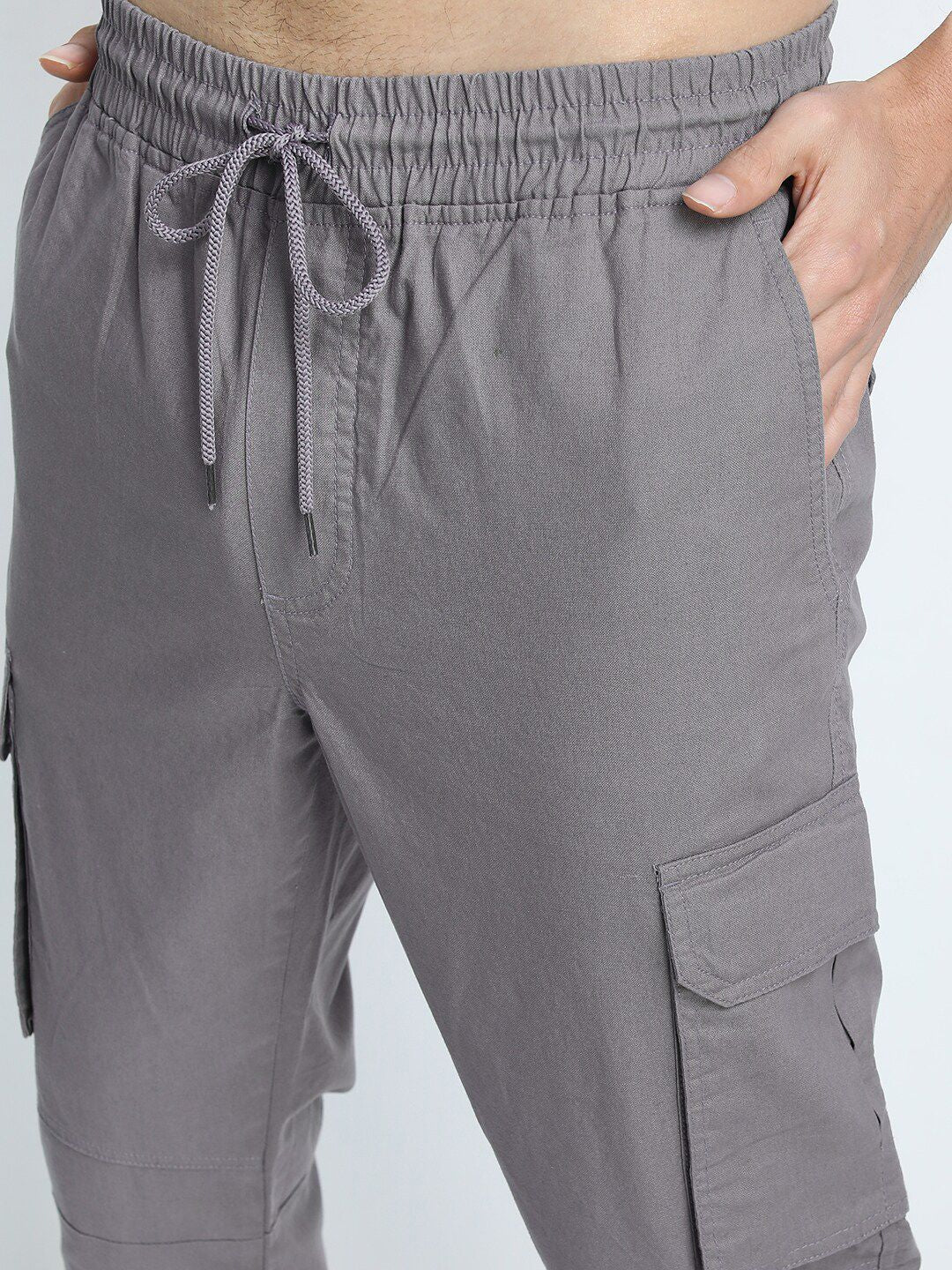 HIGHLANDER Men Regular Fit Cotton Joggers - Image 6