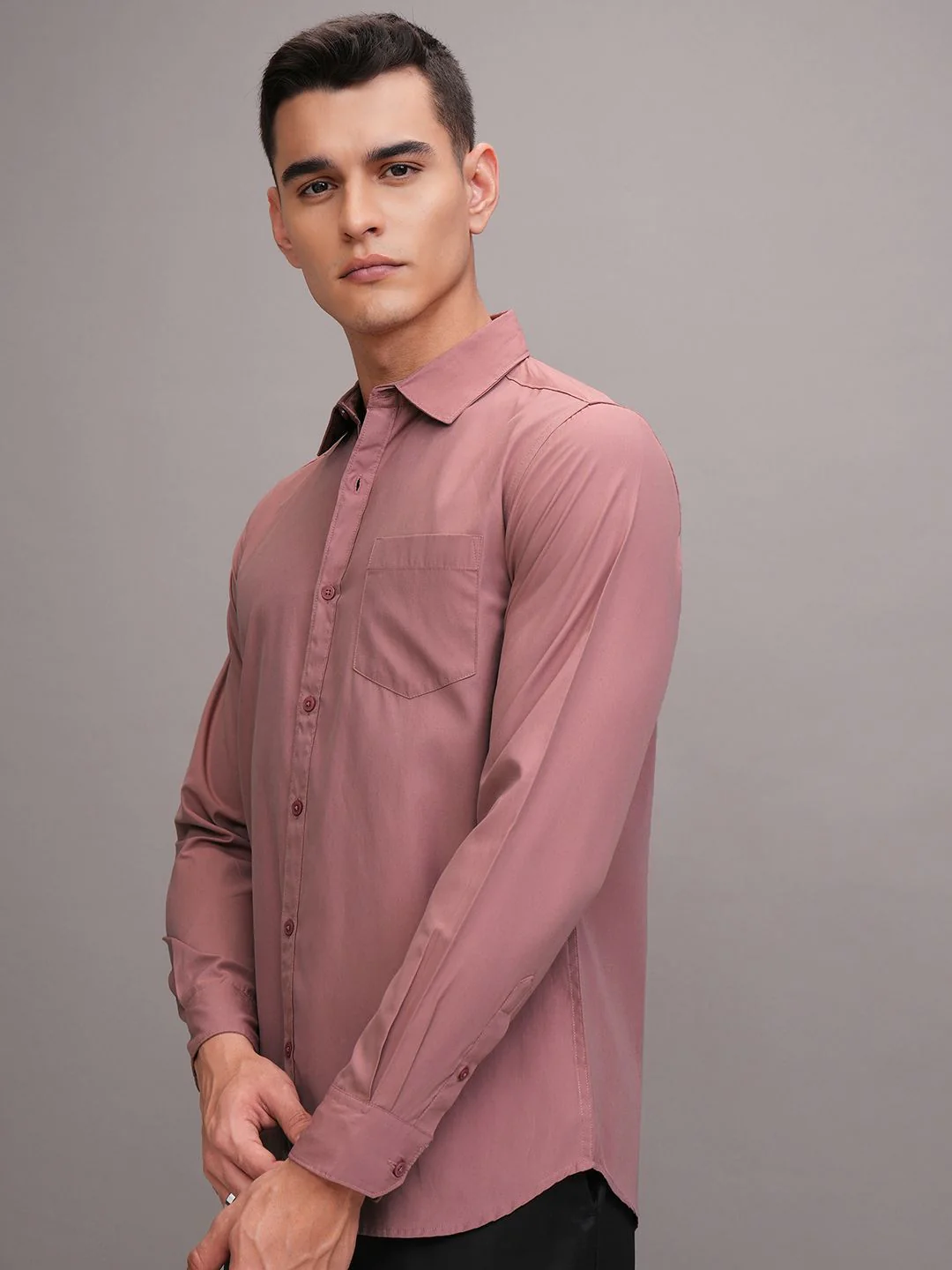 HIGHLANDER Men Slim Fit Shirt - Image 5