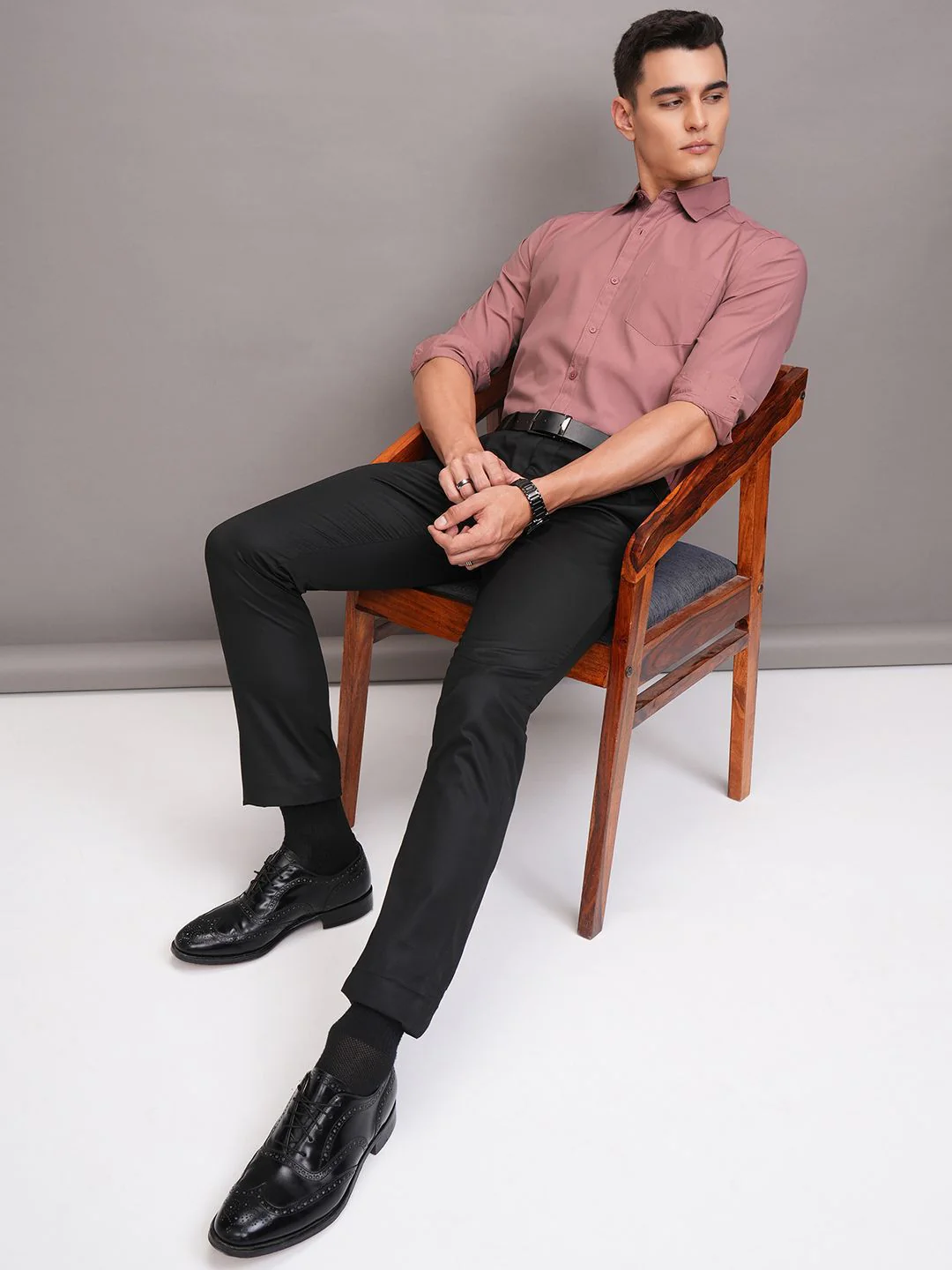 HIGHLANDER Men Slim Fit Shirt - Image 6