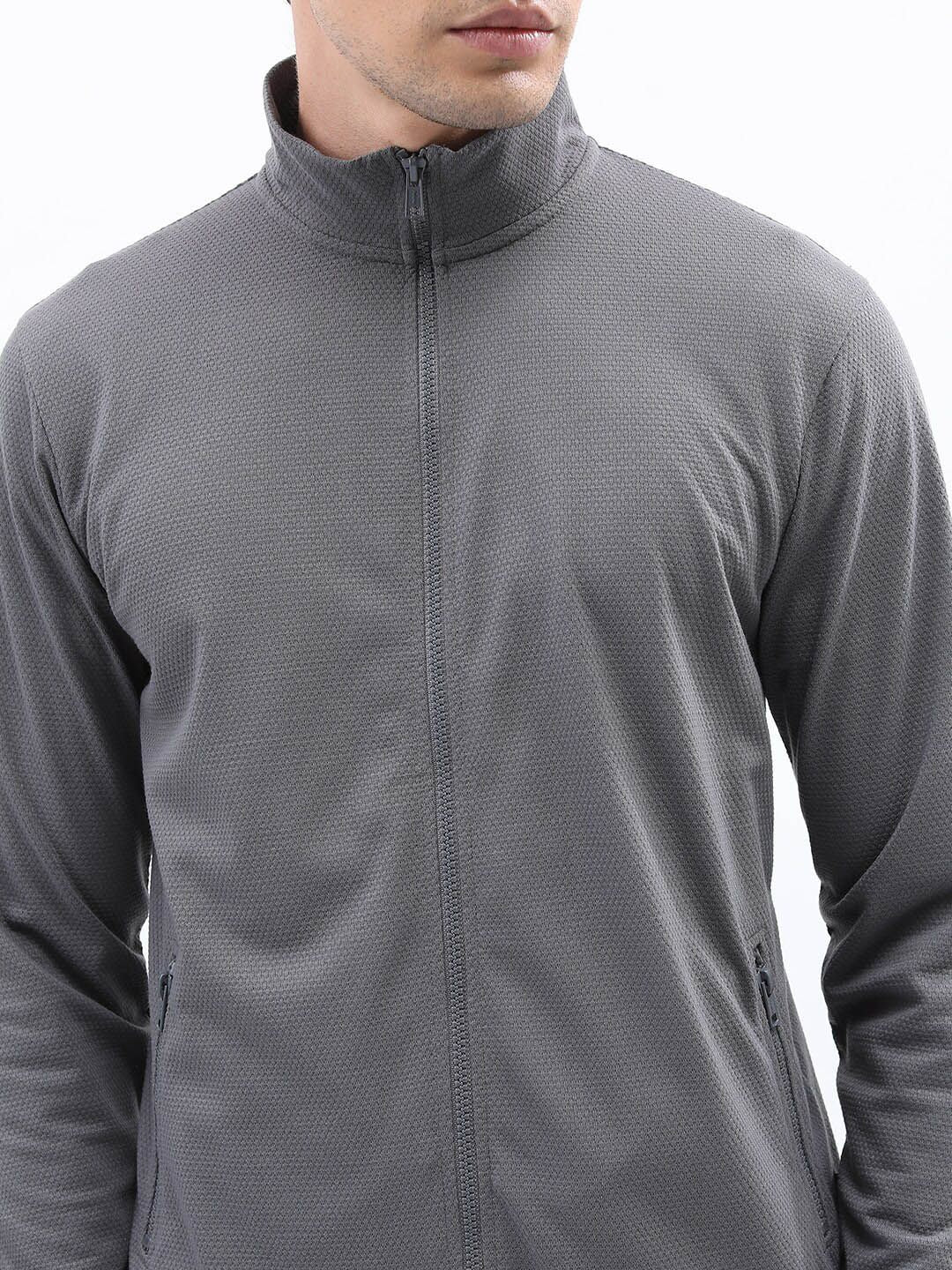 HIGHLANDER Mock Neck Tailored Jacket - Image 2