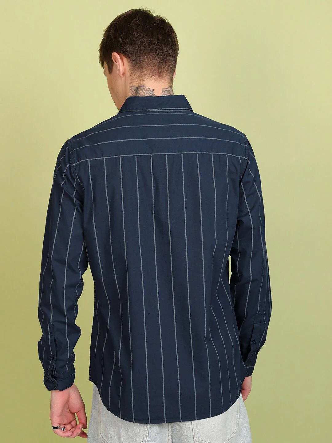 HIGHLANDER Regular Fit Regular Collar Full Sleeve Shirt - Image 4