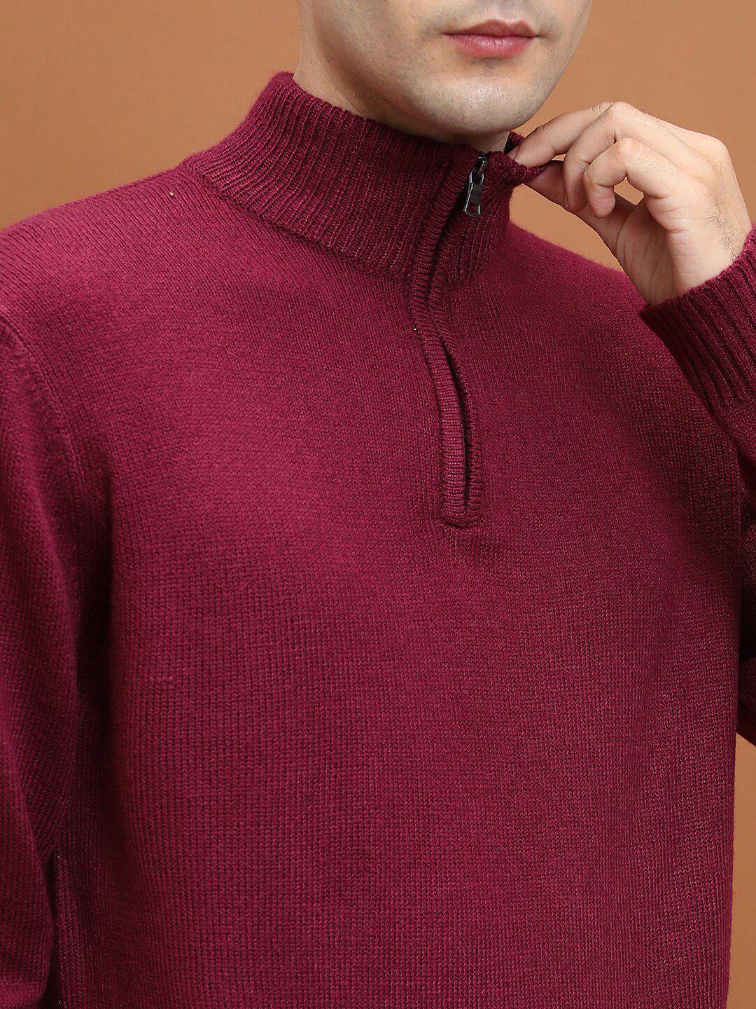 HIGHLANDER Turtle Neck Regular Fit Pullover - Image 2