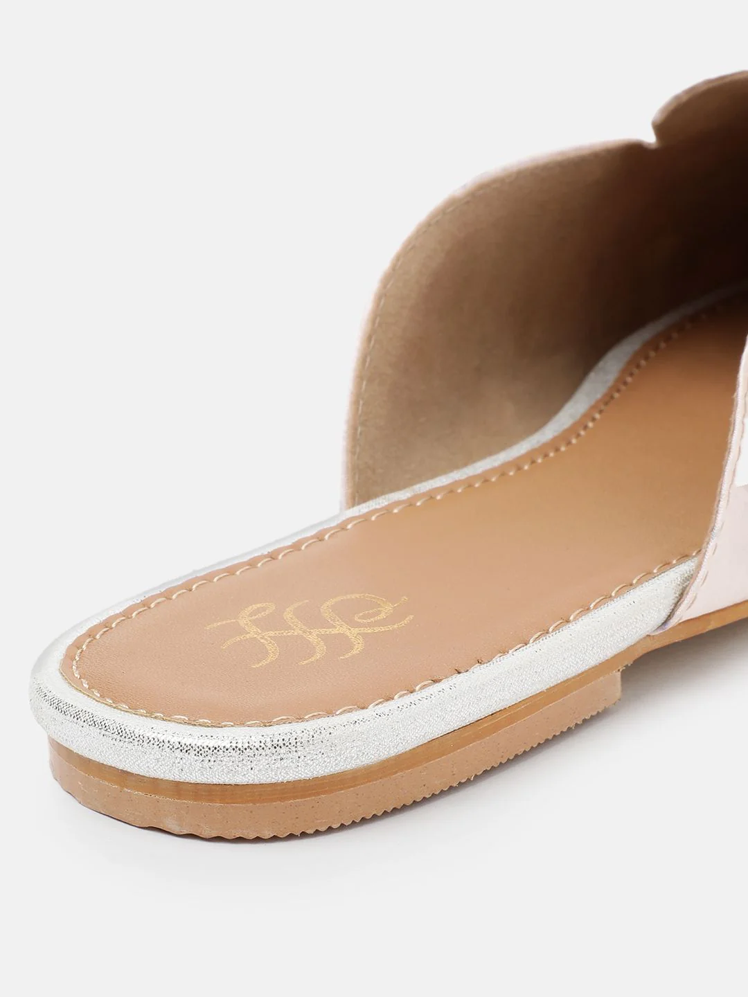 House of Pataudi Beads Embroidered Ethnic Mules - Image 4