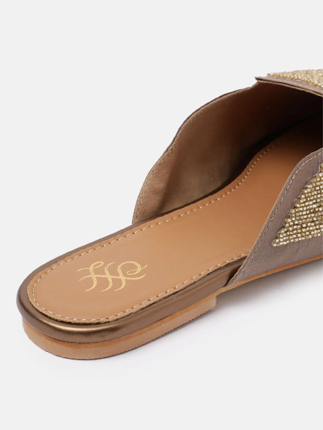House of Pataudi Embellished Mules - Image 4