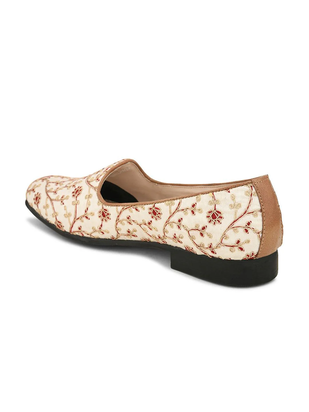 House of Pataudi Men Casual Slip On Mojaris - Image 3