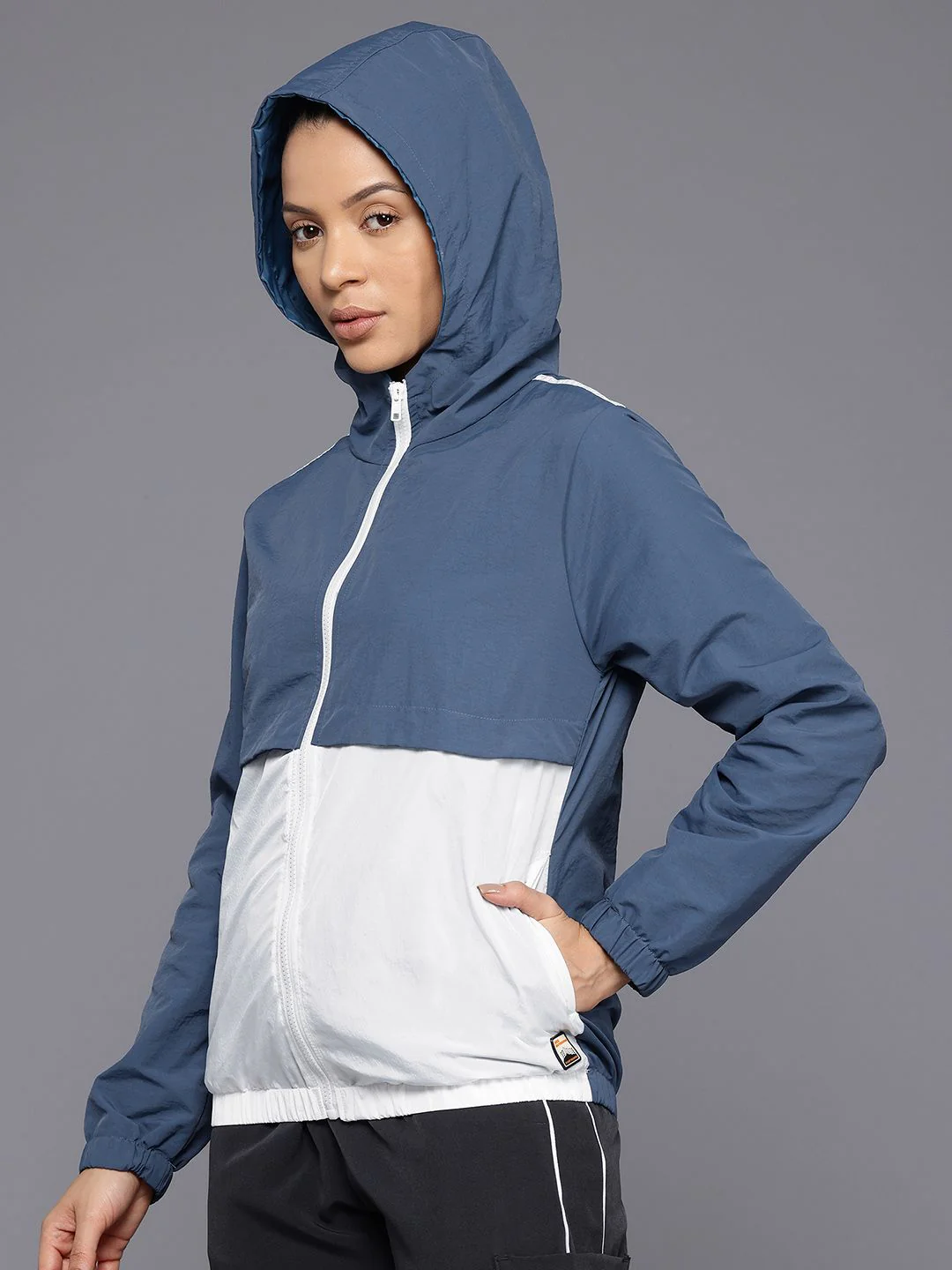 HRX by Hrithik Rosha Rapid-Dry Colourblocked Outdoor Jacket - Image 3