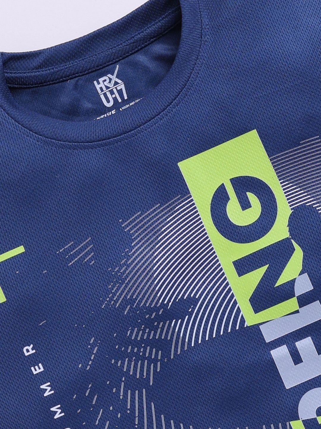 HRX by Hrithik Roshan Boys Graphic Printed T-shirt - Image 4
