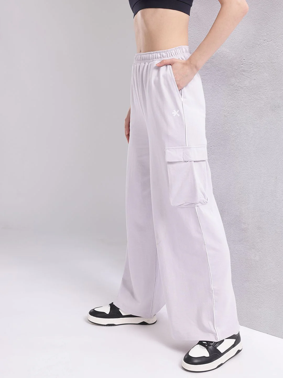 HRX by Hrithik Roshan Cargo Style Lifestyle Track Pants - Image 3