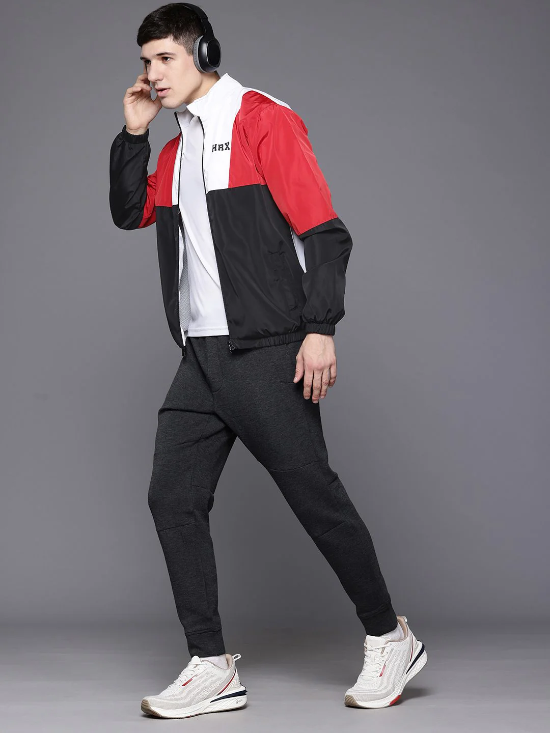 HRX by Hrithik Roshan Colourblocked Lifestyle Jacket - Image 4