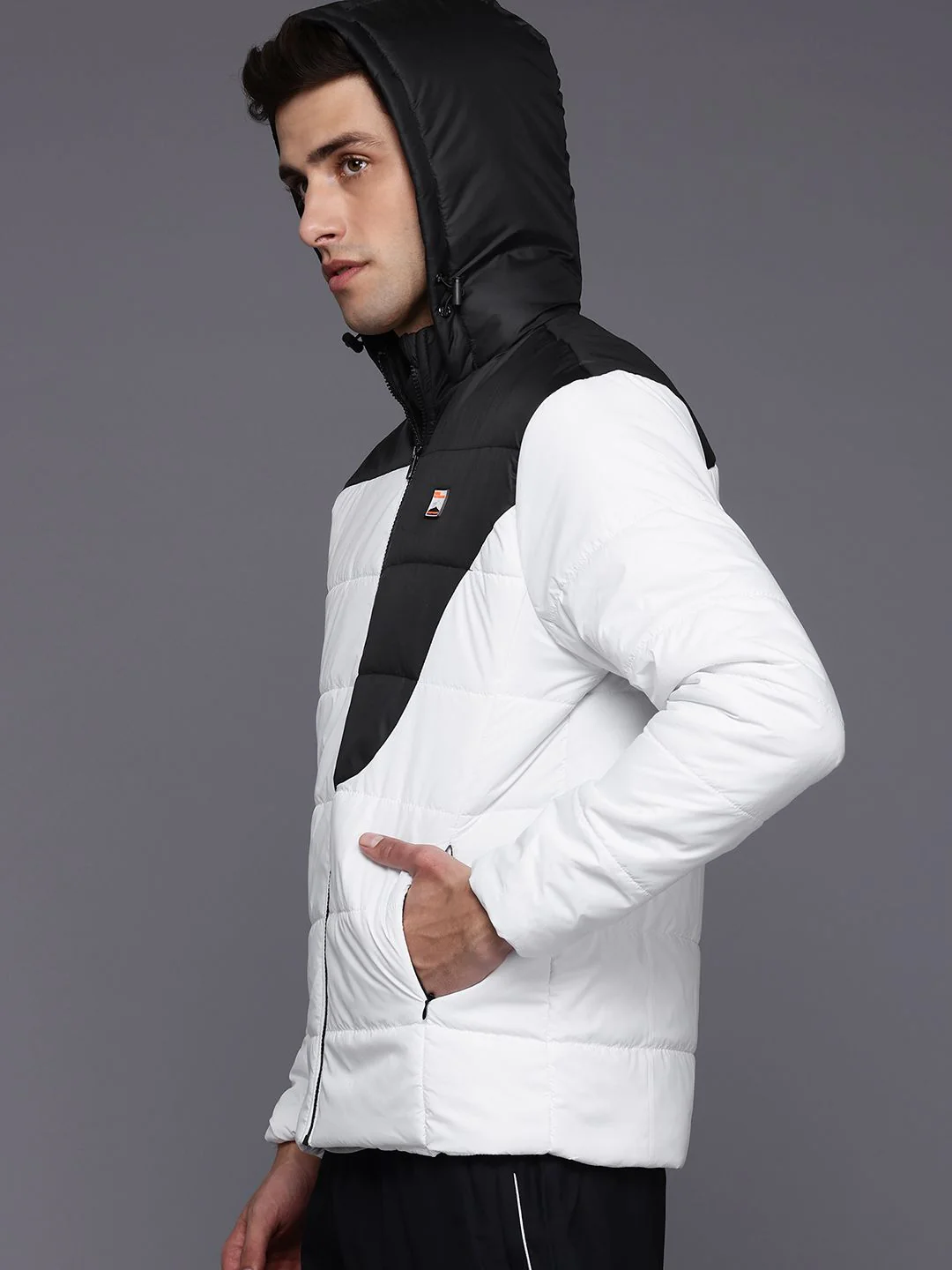 HRX by Hrithik Roshan Colourblocked Outdoor Hooded Jacket - Image 3