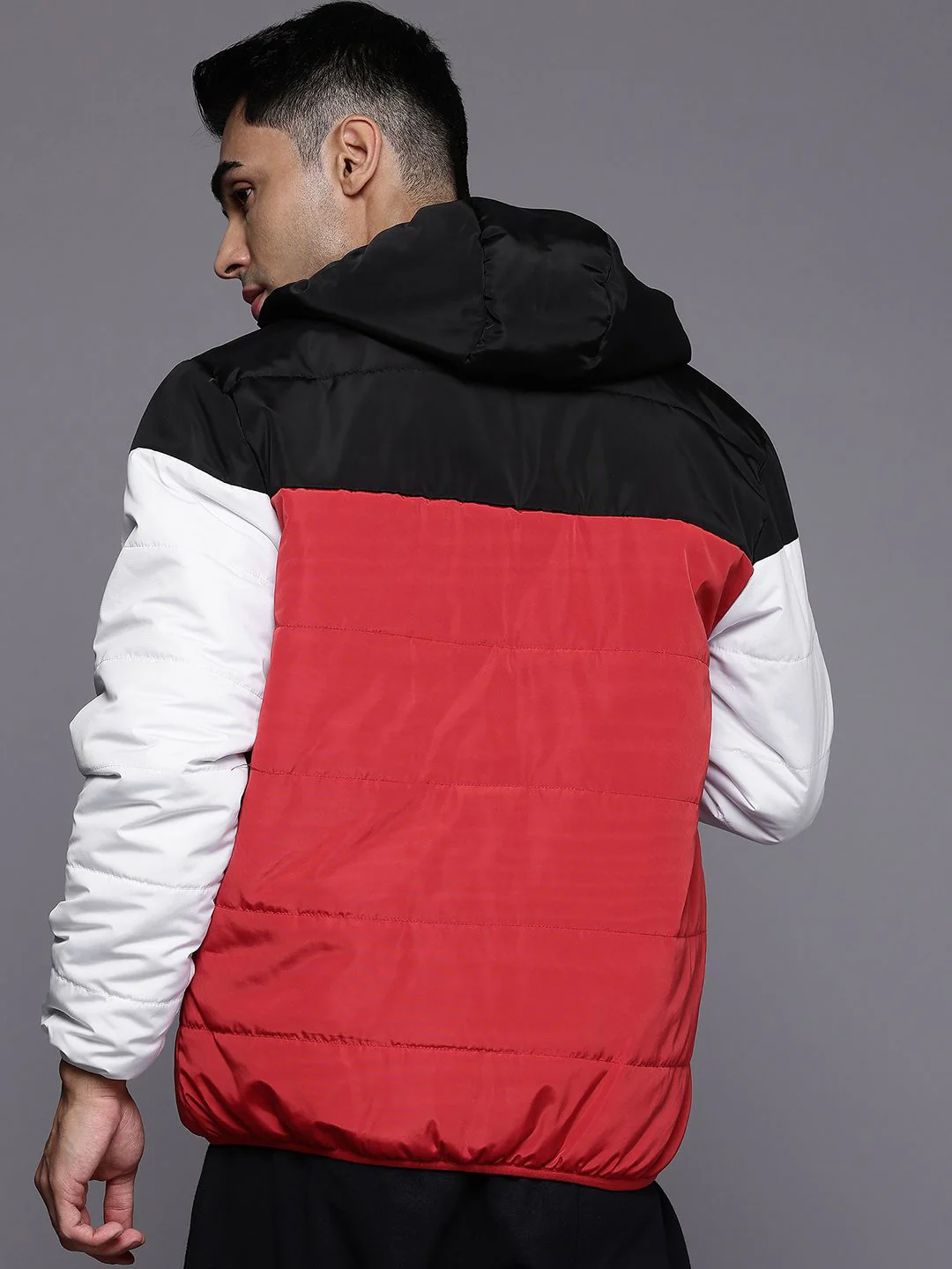 HRX by Hrithik Roshan Colourblocked Padded Jacket - Image 5