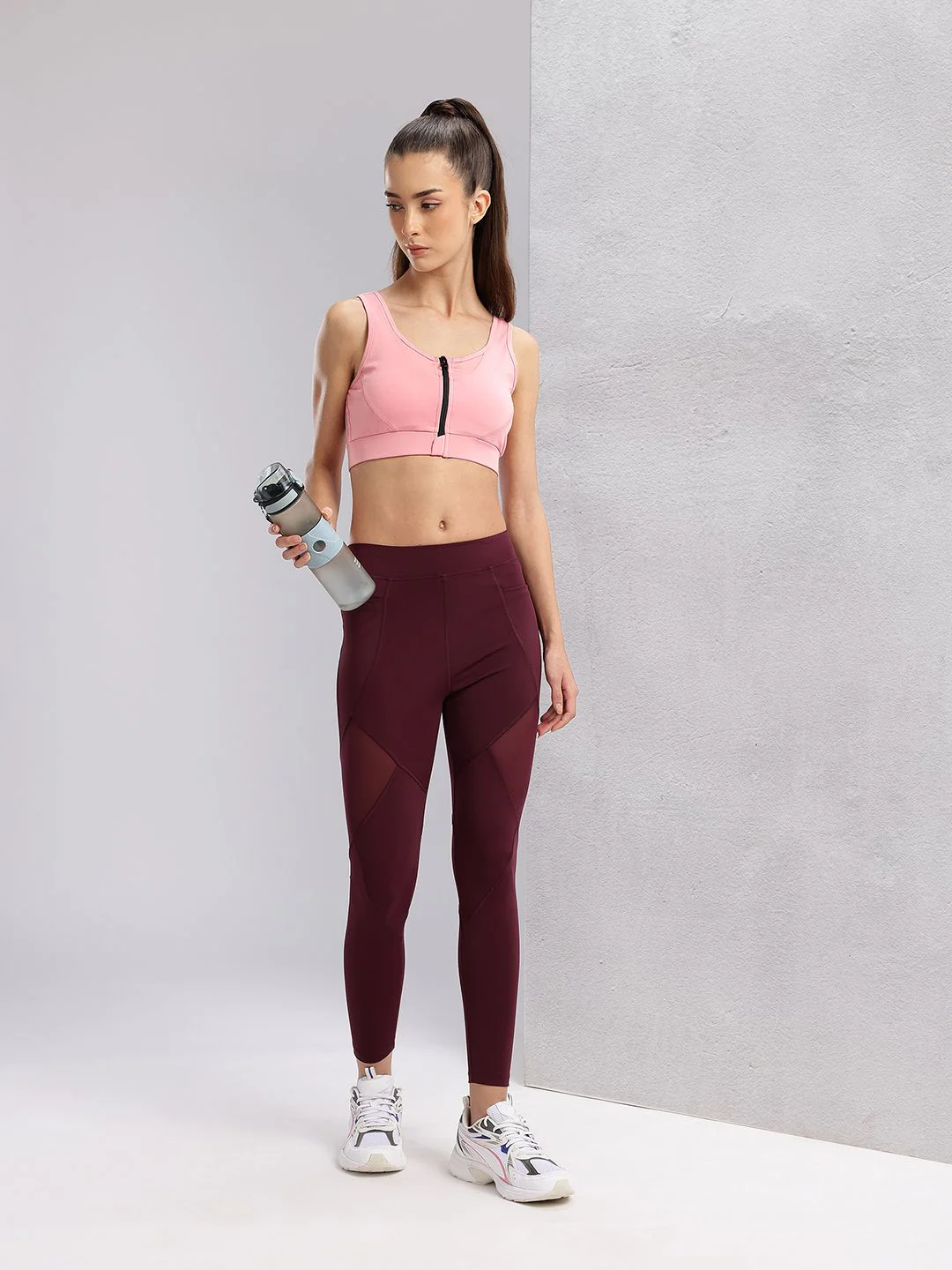 HRX by Hrithik Roshan Full Coverage Lightly Padded- Rapid-Dry Running Bra - Image 6