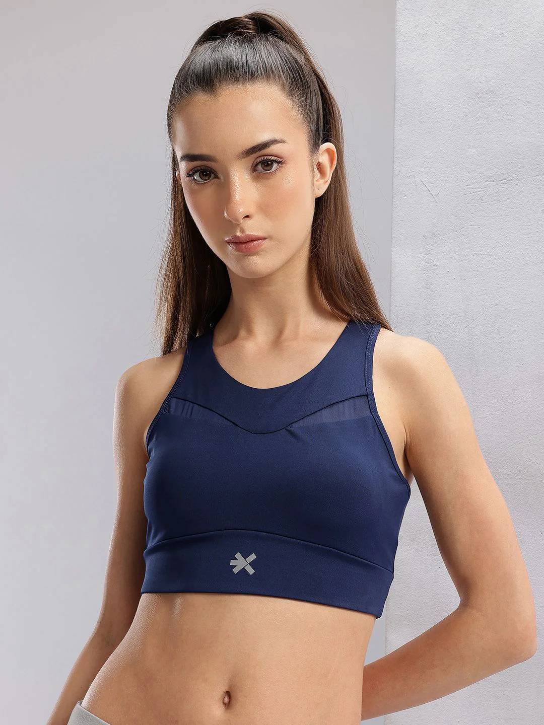 HRX by Hrithik Roshan Full Coverage Lightly Padded- Rapid-Dry Running Bra - Image 3