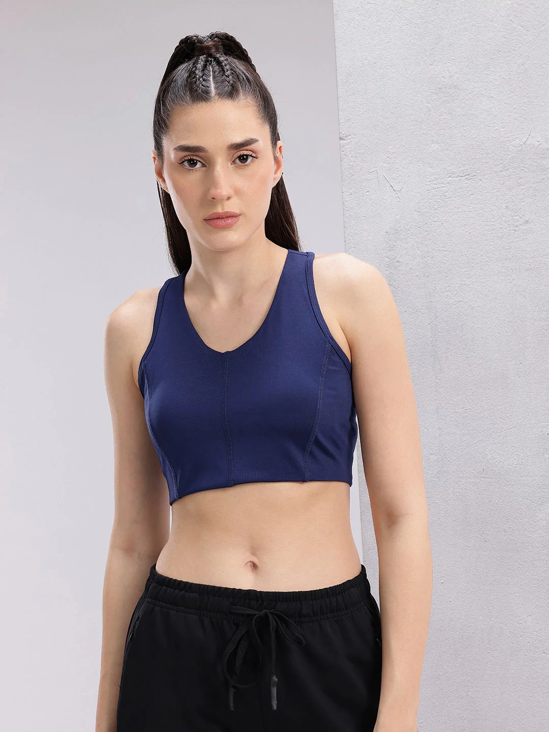 HRX by Hrithik Roshan Full Coverage Lightly Padded Rapid-Dry Running Bra - Image 3