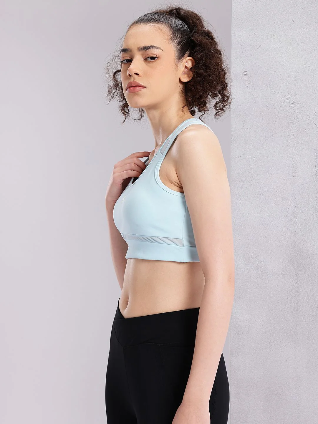 HRX by Hrithik Roshan Full Coverage Lightly Padded Rapid-Dry Running Bra KR4103_03_C - Image 5