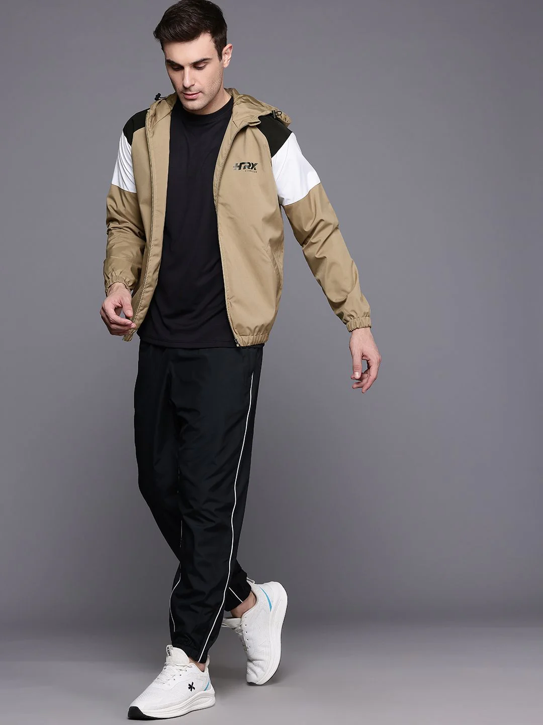 HRX by Hrithik Roshan Hooded Rapid-Dry Outdoor Jacket - Image 4
