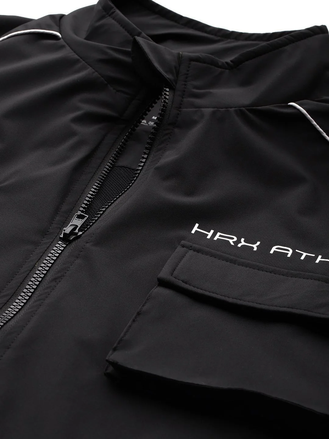 HRX by Hrithik Roshan Longline Cargo-Style Tailored Jacket - Image 2