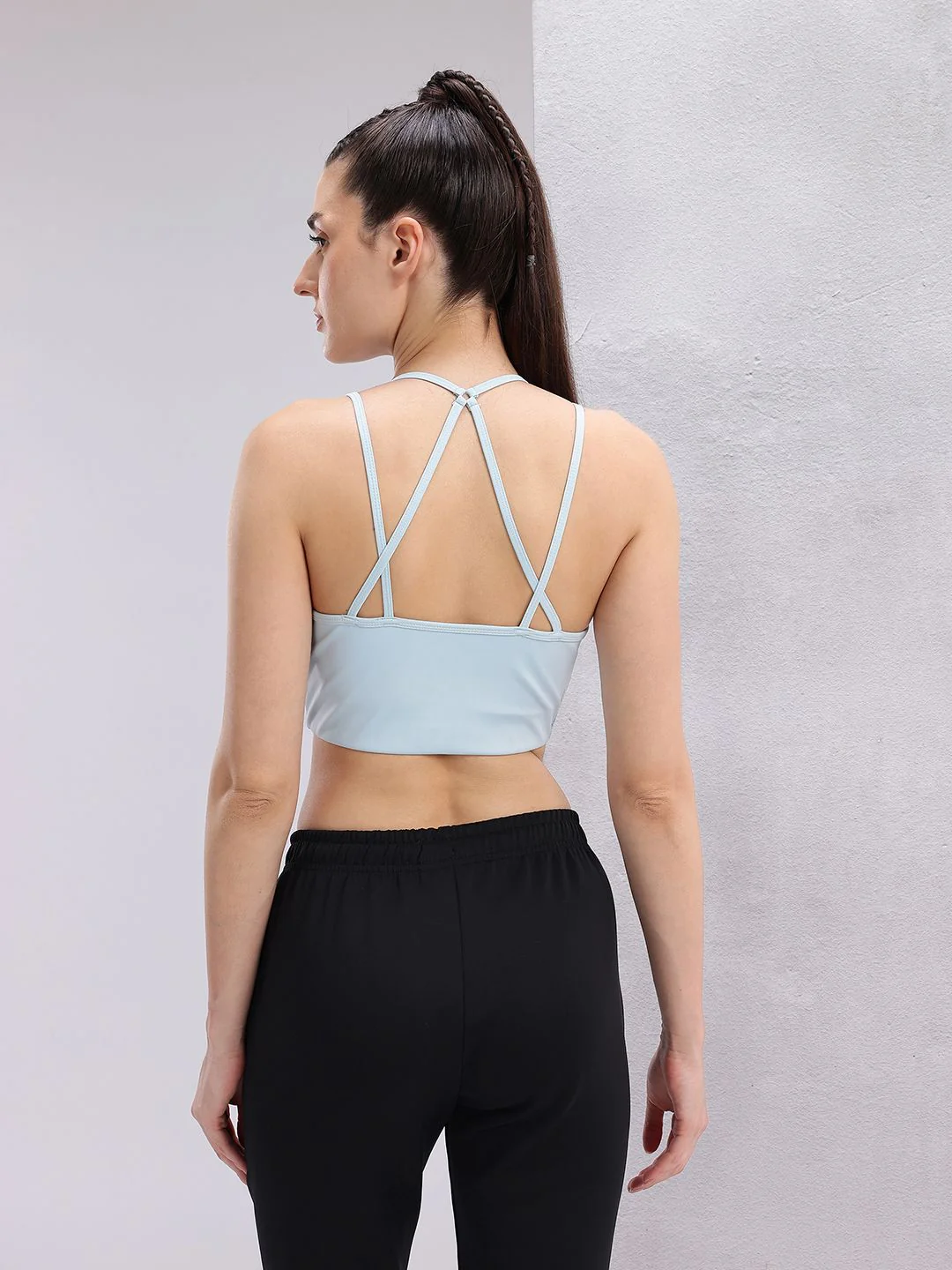 HRX by Hrithik Roshan Medium Coverage Lightly Padded Rapid-Dry Running Bra - Image 3