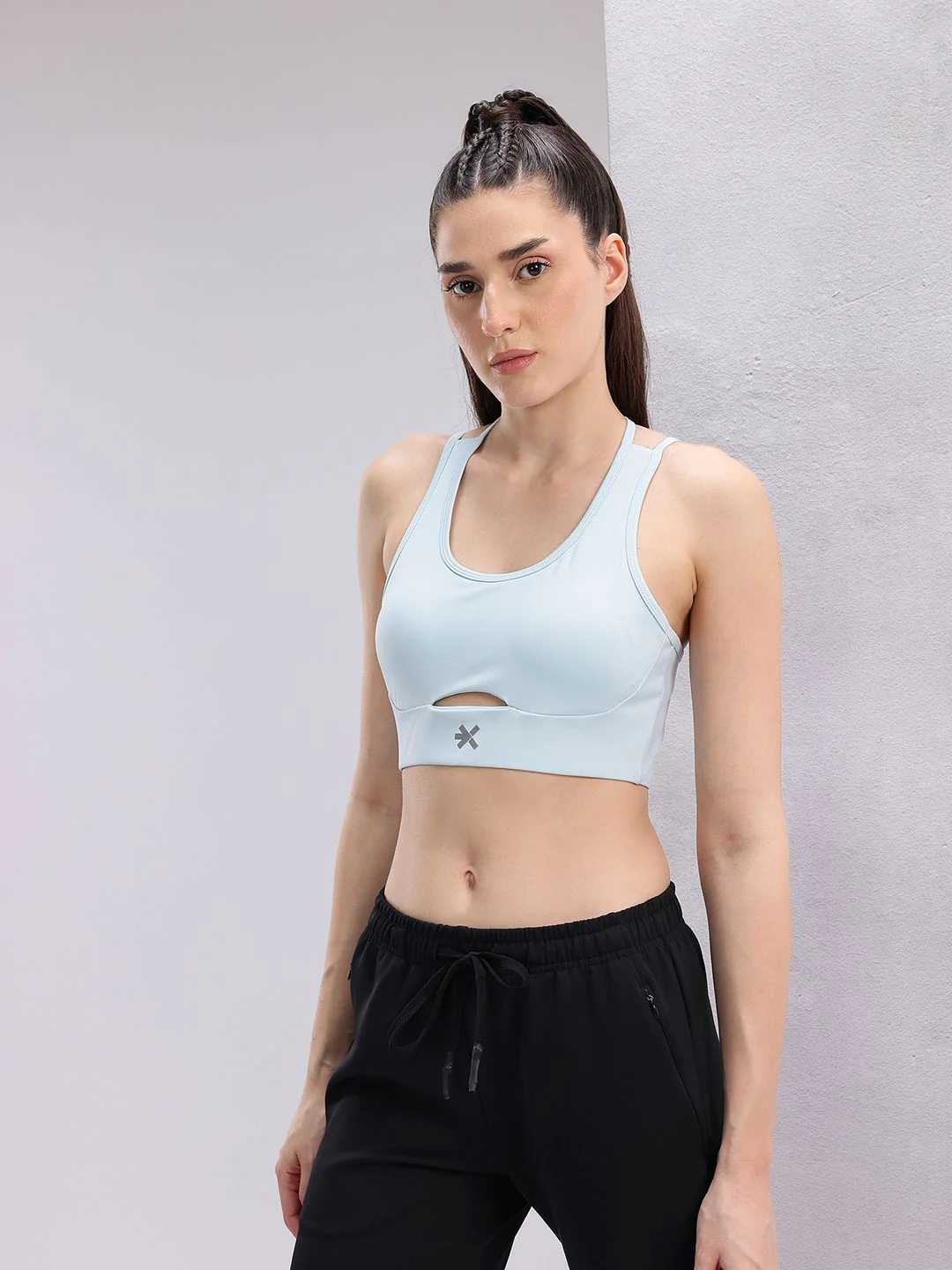 HRX by Hrithik Roshan Medium Coverage Lightly Padded Rapid-Dry Running Bra - Image 4