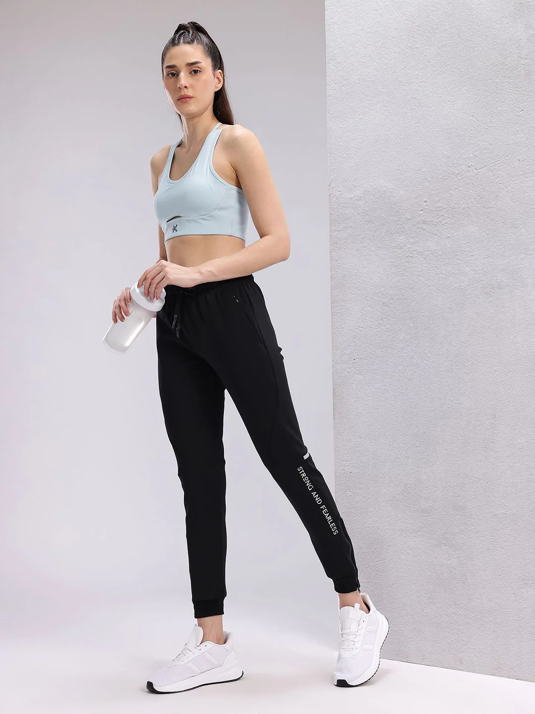 HRX by Hrithik Roshan Medium Coverage Lightly Padded Rapid-Dry Running Bra - Image 5