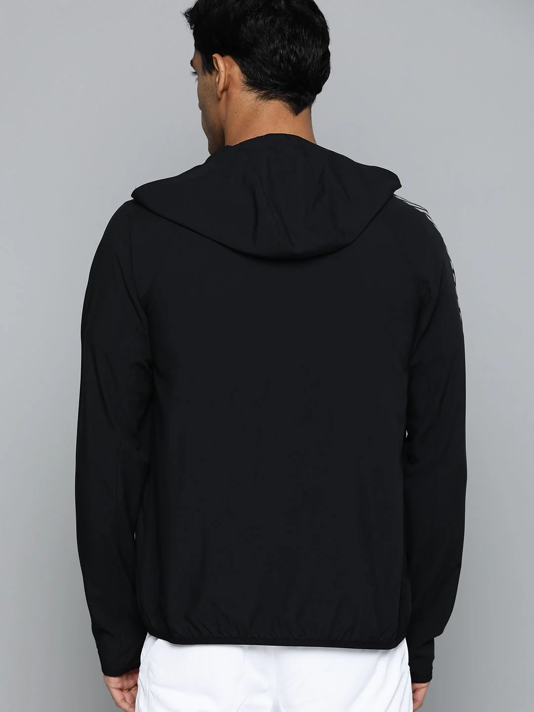 HRX by Hrithik Roshan Men Black Solid Rapid-Dry Running Sporty Jacket - Image 5