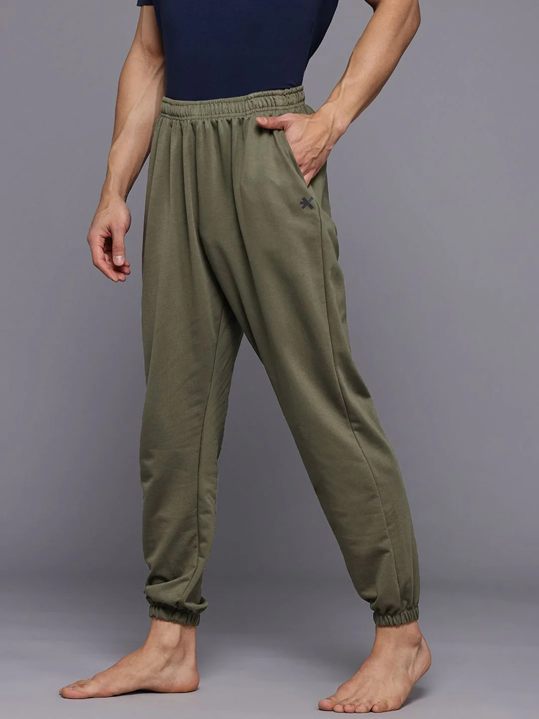 HRX by Hrithik Roshan Men Jogger Style Yoga Track Pants - Image 3